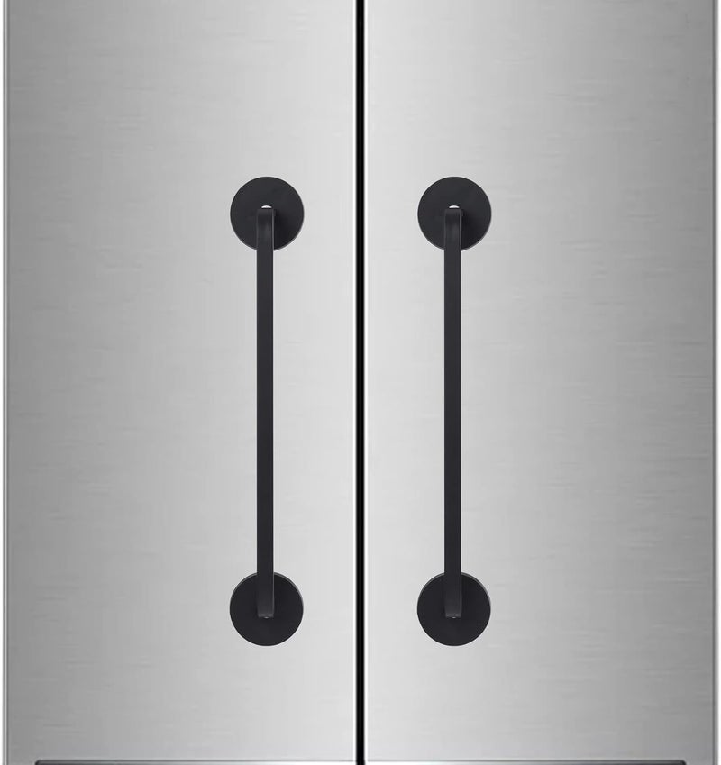 LEVOSHUA Magnetic Refrigerator Door Handle, Super Strong Magnetic Fridge Pull Handle, Replacement Handle Bar for Fridge, Metal Entry Door, Metal Garage Door, Dryer 2 Pack - Image 1